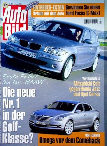 Deckblatt Auto Bild (25/2004)